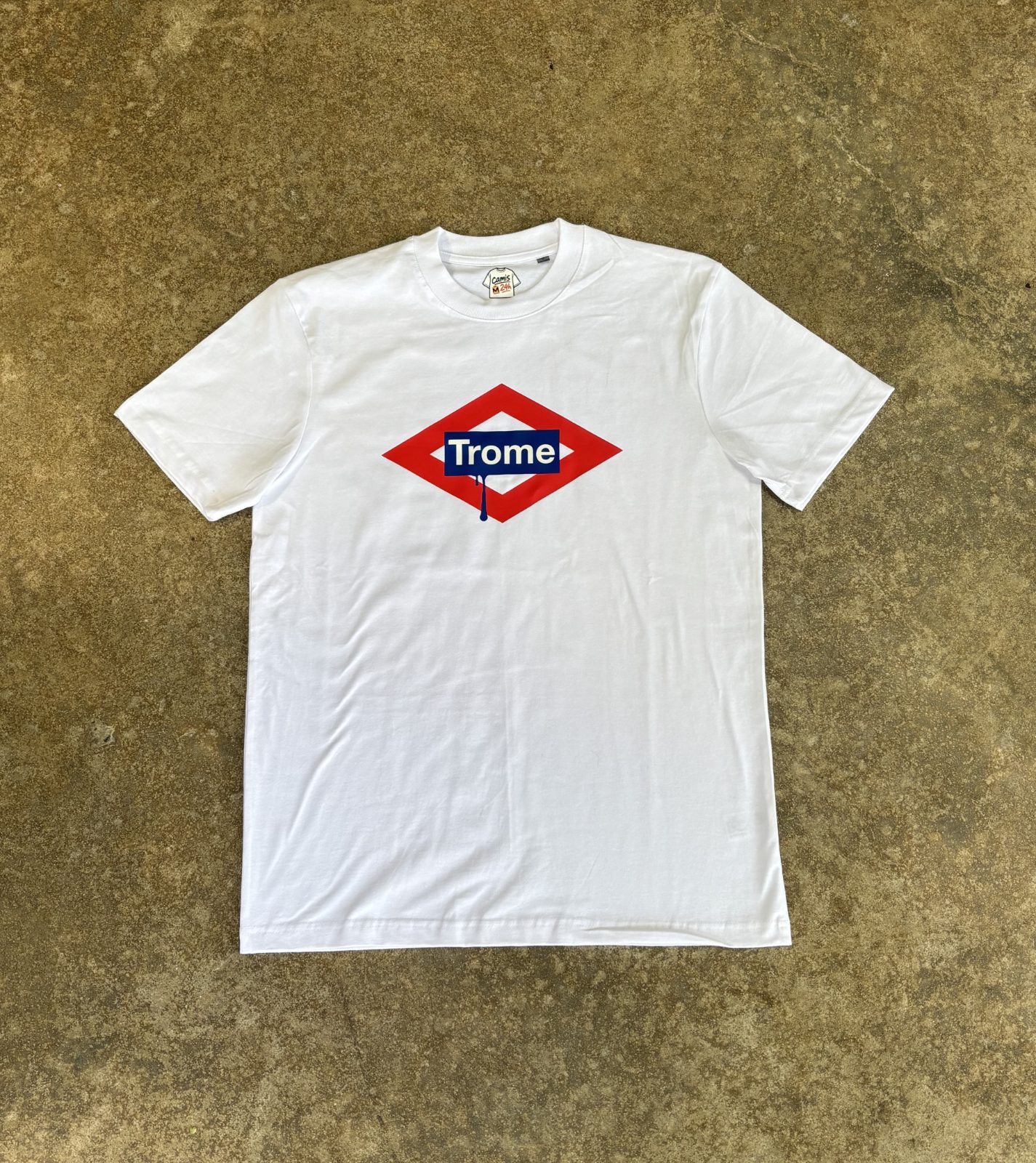 Normal (pequeño) (Delante) — Blanco